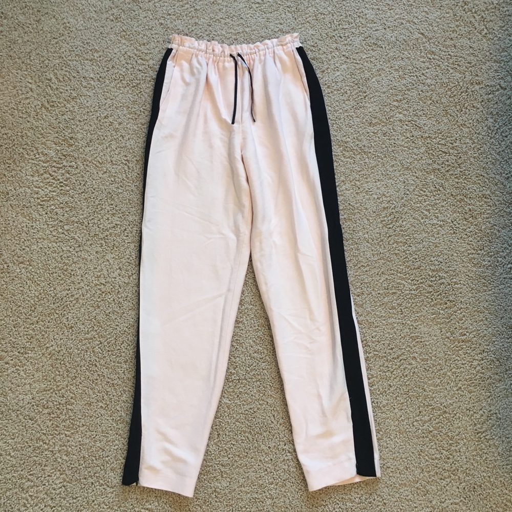 Claudie Pierlot Pink Crepe Trousers